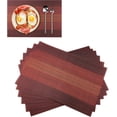 thumbnail image 1 of Set de 15 Manteles Individuales Bluelander, 45 x 30 cm, Marrón, 1 of 5