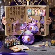 Aomesim Deluxe Potion Kits for Kids, Science Sets with Lights, Sounds & Mist Magic Mix Cauldron Toys, Birthday Halloween Gifts for Girls Ages 10-12