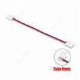 thumbnail image 1 of Conector de cinta LED de 2 pines, accesorios de tira LED, 8/10mm, adecuado para 2835, 3528, 5050, 5730, 5630, SMD, 5/10 Uds., 1 of 4