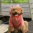 thumbnail image 6 of Mightlink Pet Sweatshirt Bouncy Comfortable Soft Two-legged Keep Warm Dress Up Polyester Cartoon Style Pet Hoodie for Winter, 6 of 7