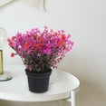 thumbnail image 6 of HONITANO 2Pcs Faux Potted Plants Indoor Multi Color for Living Room and Office Decoration, 6 of 8