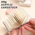 thumbnail image 6 of 3Pack Mini Watercolor Sketchbooks,1.96" x 1.96", Thick, Pocket Size–Paint with Water Color, Colored Pencil, Acrylic Marker,and Pastel,Perfect for Travel & Outdoor Sketching, 6 of 6