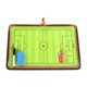 thumbnail image 1 of Tablero de entrenamiento de fútbol, tablero de práctica, marcador de borrado , tablero táctico portátil, tablero de estrategia para competición, 1 of 8