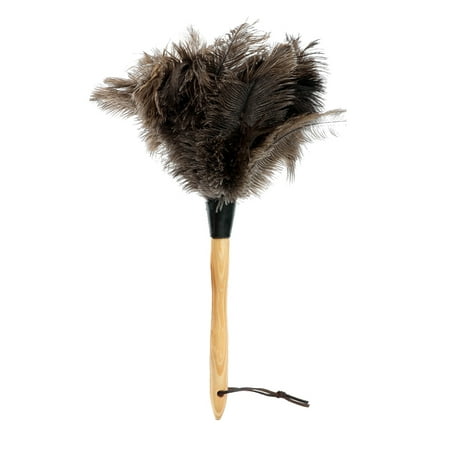 

Ekeka Clearance ! Ostrich Brush er Durable Cleaning Tool Home Furniture Wooden Handle