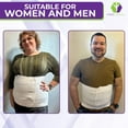 thumbnail image 7 of Premium Plus Size Bariatric Abdominal Binder - 12" 4 Panel - Fits Waist Sizes 55" - 72", 7 of 7