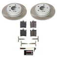 thumbnail image 2 of PowerStop Rear Semi-Coated Rotor and Low-Dust Ceramic Brake Pad Kit SC6698, 2 of 3