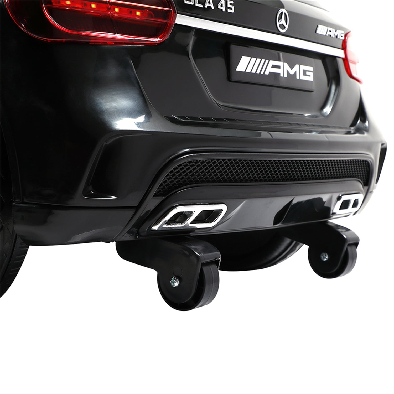 CIPACHO Licensed Mercedes Benz AMG 6V Kids Ride On Electric Car with Remote Control, Story Education AUX for Ages 3-6, Black CIPACHO Licensed Mercedes Benz AMG 6V Kids Ride On Electric Car with Remote Control, Story Education AUX for Ages 3-6, Black