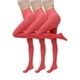 thumbnail image 1 of Medias de seda para mujer, 3 piezas, talla grande, para Halloween y Navidad, color caramelo, accesorios de fiesta, color liso, 1 of 1