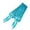 Blue, variant on 1Pc 75 cm Long Back Exfoliating Scrubber Strip with Dual Handles, Nylon Bath Body Washcloth for Dead Skin Removal