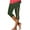 Army Green, variant on UVEASISHA Mesh Yoga Pant for Women High Waisted Running Workout Capris Lightweight Stretch Gym Leggings Hot Pink XL