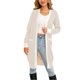 thumbnail image 1 of Txlixc Cardigan femenino, contraste de color de manga larga Midi knitwear Txlixc moda, 1 of 9