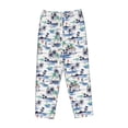 thumbnail image 4 of Goofa Hawaii Palms Printed Soft Pajama Pants for Women, Wide Leg Comfy Casual Lounge Yoga Pants-X-Large, 4 of 9