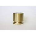 thumbnail image 2 of Hamilton Bowes - 1" - Round Cabinet Knob - 380-SB (Satin Brass) - Modern Gold / Brushed Brass / Natural, 2 of 4