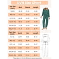thumbnail image 3 of UVN Womens Pajama Set Two Piece Color Block Long Sleeve Top and Long Pants Ladies Fall Matching Oufits Casual Loungewear, 3 of 9