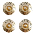 thumbnail image 3 of Botón de tono de volumen de tapa eléctrica de la perilla de guitarra para EPI LP Gold 4pcs, 3 of 7