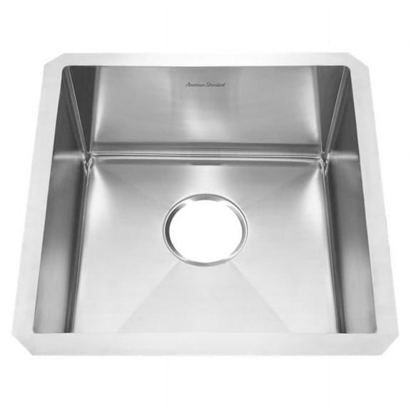 American Standard 18Sb.8171700 Pekoe 17" Single Basin Stainless Steel Kitchen Sink For