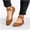 Khaki, variant on Mepaouo Women's Ballet Flats Fashion Elastic Ankle Straps Flats Shoes Suede Slip on Shoes