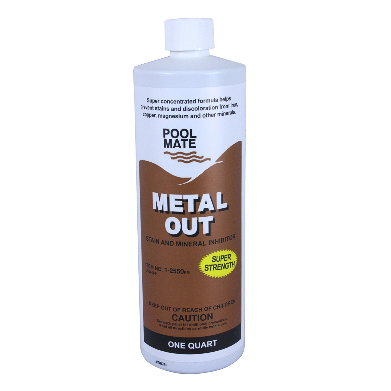 12550 Mineral Out and Stain Remover for Swimming Pools, 1Quart, This product helps prevent