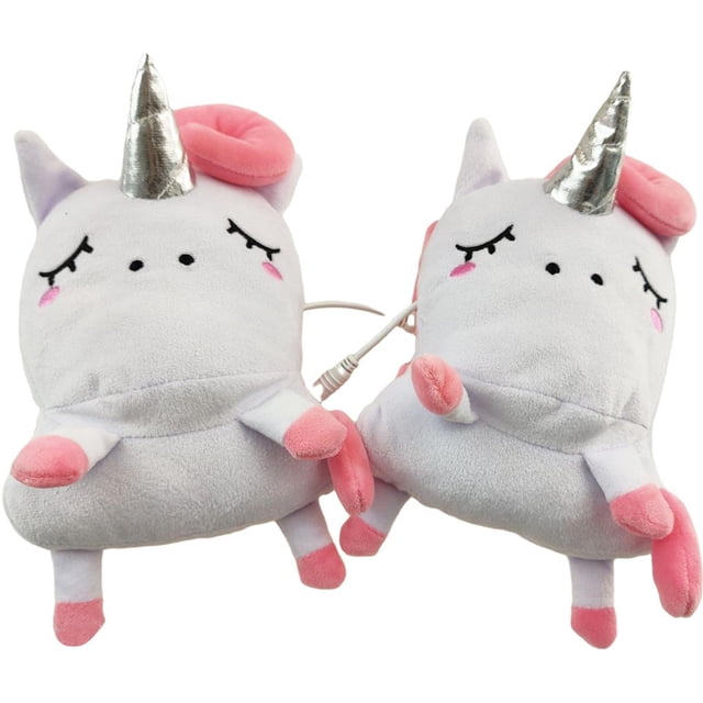 Calefacción Usb Calentador De Manos Con Calefacción Eléctrica Lindo Panda Unicornio Calentador De Manos Sin Dedos Guantes De Trabajo Para El Hogar Y La Oficina seitruly HA043396-02