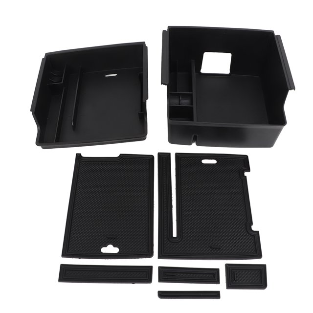 Oubit Center Console Storage Box,2PCs Center Console Storage Armrest Storage Box Gear Shift Storage Box Finest Materials
