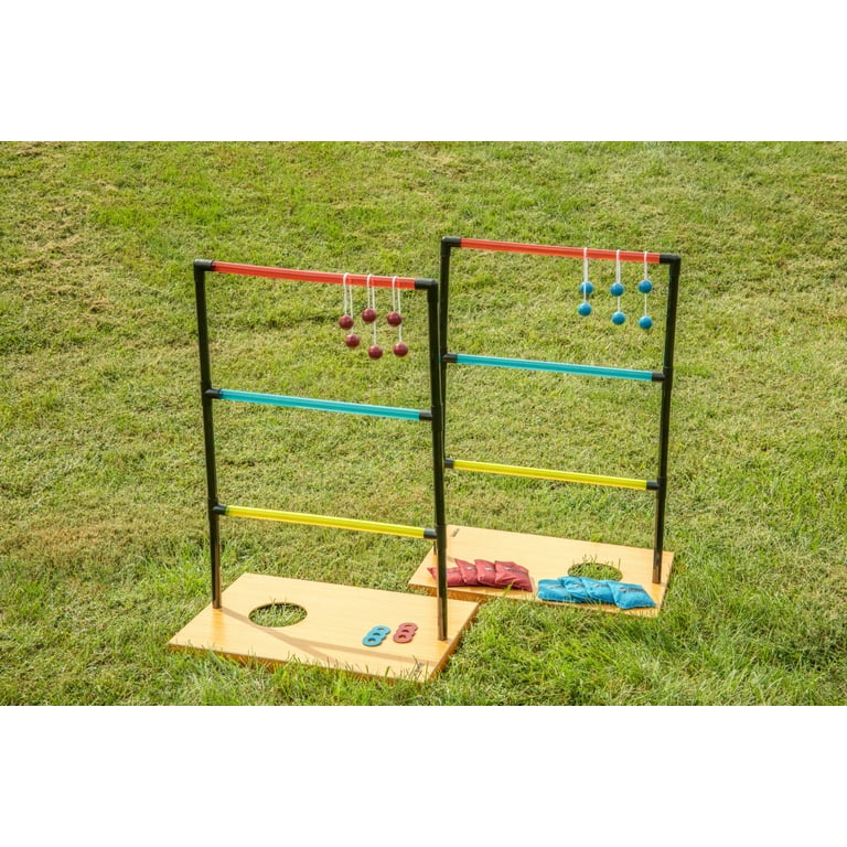 Triumph Sports Trio Toss Deluxe - 3-in-1 Ladder Toss, Washer Toss