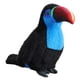 thumbnail image 5 of Tucán de peluche realista, resistente, suave, tierno y versátil, ideal como regalo de cumpleaños. Azul, 5 of 9