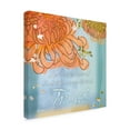 thumbnail image 2 of Trademark Fine Art 'Blue Floral Inspiration VI' Canvas Art by Evelia Designs, 2 of 4