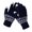 Navy, variant on PMVFHDE Gloves & Mittens Warm Winter Knitted With Screen For Men Women Adult Snowflake Printing Fashionable Mobile Phone White - One Size
