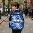 thumbnail image 6 of Pzuqiu Lightning Shark Print Backpack for Boys Ultra-Soft Breathable School Bookbag Large Capacity Lightweight Laptop Daypack with Multiple Pockets for Travel Hiking 8-16 Years, 6 of 7