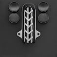 thumbnail image 2 of Motorcycle Front Rear Turn Signal Trim Cover Tail Light Shield Compatible For Qjmotor Srv 300s / Srv 350 Modified Parts, 2 of 8