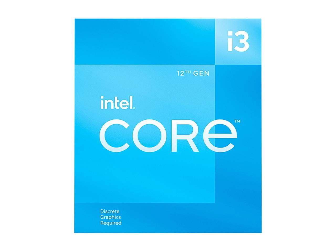 Intel Core i3-12100F (3.3 GHz / 4.3 GHz) - PROCESSEUR 12eme Gen