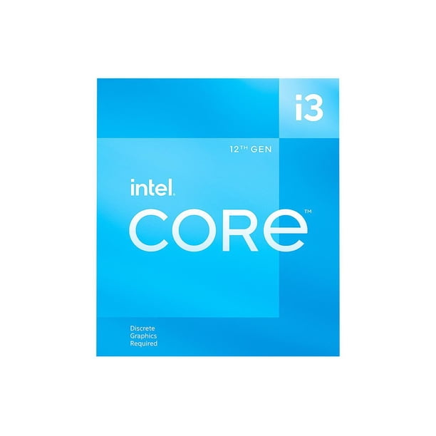 Intel Core i3-12100F Desktop Processor - 4 Cores (4P+0E) & 8