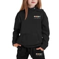 thumbnail image 2 of Afdoent Kid Girls Clothes Winter Hoodie And Joggers Comfy Casual With Stylish Print For Toddler To 2-3 Years, 2 of 3