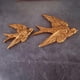 thumbnail image 2 of Decoración colgante de pared con forma de golondrina Retro, modelo de golondrina, adorno artístico de pared, decoración del hogar, 2 of 6