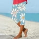 thumbnail image 5 of Pantalones de Yoga para Mujer, Cintura Elástica Impresa Capris para Uso Casual, Poliéster Cómodo Y Elástico, 5 of 5