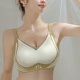thumbnail image 2 of Brasieres de Mujer Tela de Mantequilla Ropa Interior sin Costuras con Realce En contraste de Color para Mujer Sujetador Deportivo Push up con Retracción y sin Aros Extra Grande, 2 of 4