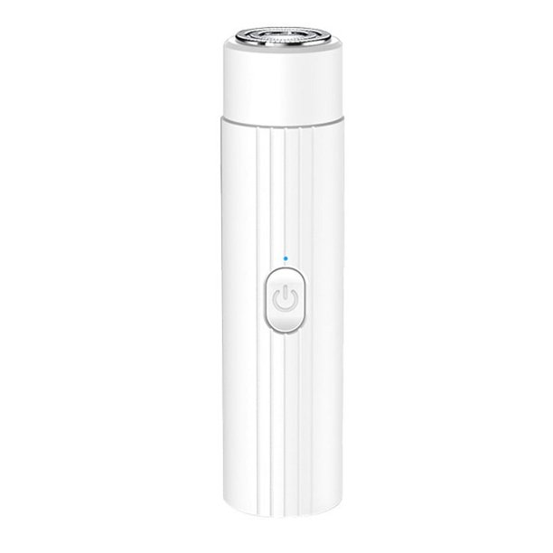 Afeitadora portátil de bolsillo 6d con carga USB, afeitadora flotante para coche, mini afeitadora eléctrica ABS para vello nasal