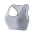 thumbnail image 4 of XFLWAM Racerback Sports Training Bra for Women Cropped Compression Cami Sports Bra Workout Gym Activewear Bra Breathable Underwear, 4 of 4