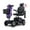 Purple, variant on Electric Powered MAX PLUS RED 4 Wheel Wheelchair Device 2pcs 20AH Battery With Charger Basket For 16 Miles Travel Grown-ups Elderly
