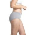 thumbnail image 6 of Fruit of the Loom Women's Beyondsoft Modal Low-Rise Brief Underwear, 12-Pack, 6 of 11