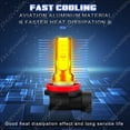 thumbnail image 6 of For Ford Fusion 2006-2016 - 6x LED Headlights Hi-Lo Beam + Fog Light Bulbs 6000K Ultra Brighter White, 6 of 12