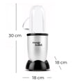 thumbnail image 2 of Licuadora Personal Magic Bullet con Vaso de 560 ml, Tapa de Viaje y Cuchillas de Acero Inoxidable 250W Plata Renewed, 2 of 9