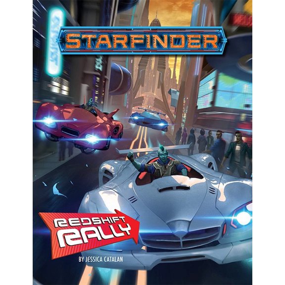 Starfinder Adventure: Redshift Rally, (Paperback)
