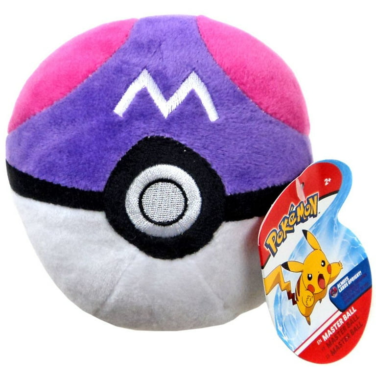 pokeball soft toy