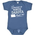thumbnail image 3 of Inktastic Someone in North Dakota Loves Me Boys or Girls Baby Bodysuit, 3 of 5