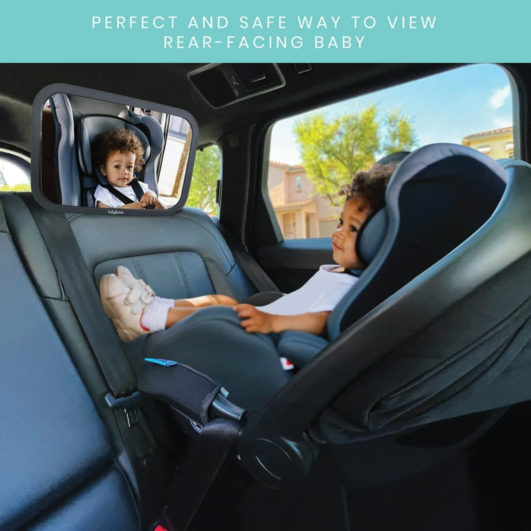 Mirror Lulyboo Safety Lulyboo Large Baby Mirror For Car With 360