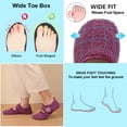 thumbnail image 4 of JOINFREE Women Adjustable Rubber Sole Furry Indoor Outdoor Slippers, 4 of 9