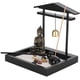 thumbnail image 1 of El jardín zen se sienta en una estatua decorativa de Buda con un estante de incienso para accesorios decorativos de arena y grava para oficinas familiares o de trabajo (1906) Shuxiu Wang 9024719157962, 1 of 5