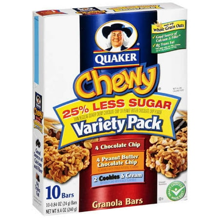 Quaker Oats Quaker Chewy Granola Bars, 10 ea
