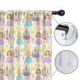 thumbnail image 4 of Blackout Kids Curtains,Colorful Princess Castle Pattern Childrens Insulated Curtains Set Of 2,Bedroom Essentials,Toddler Room Decor 42"x84", 4 of 5